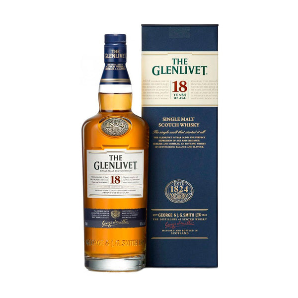 Glenlivet 18 (750ml) - UVA Tienda de vinos