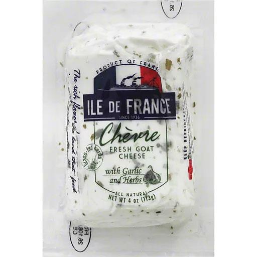 Garlic Herb goat Log