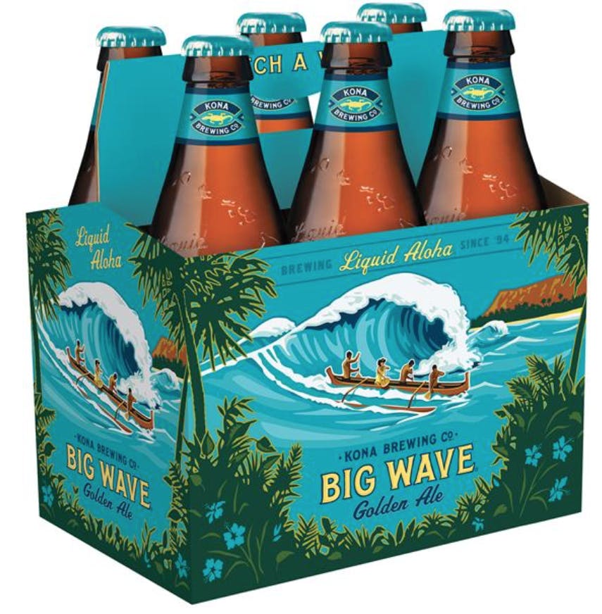 Cerveza Kona Big Wave 6-Pack