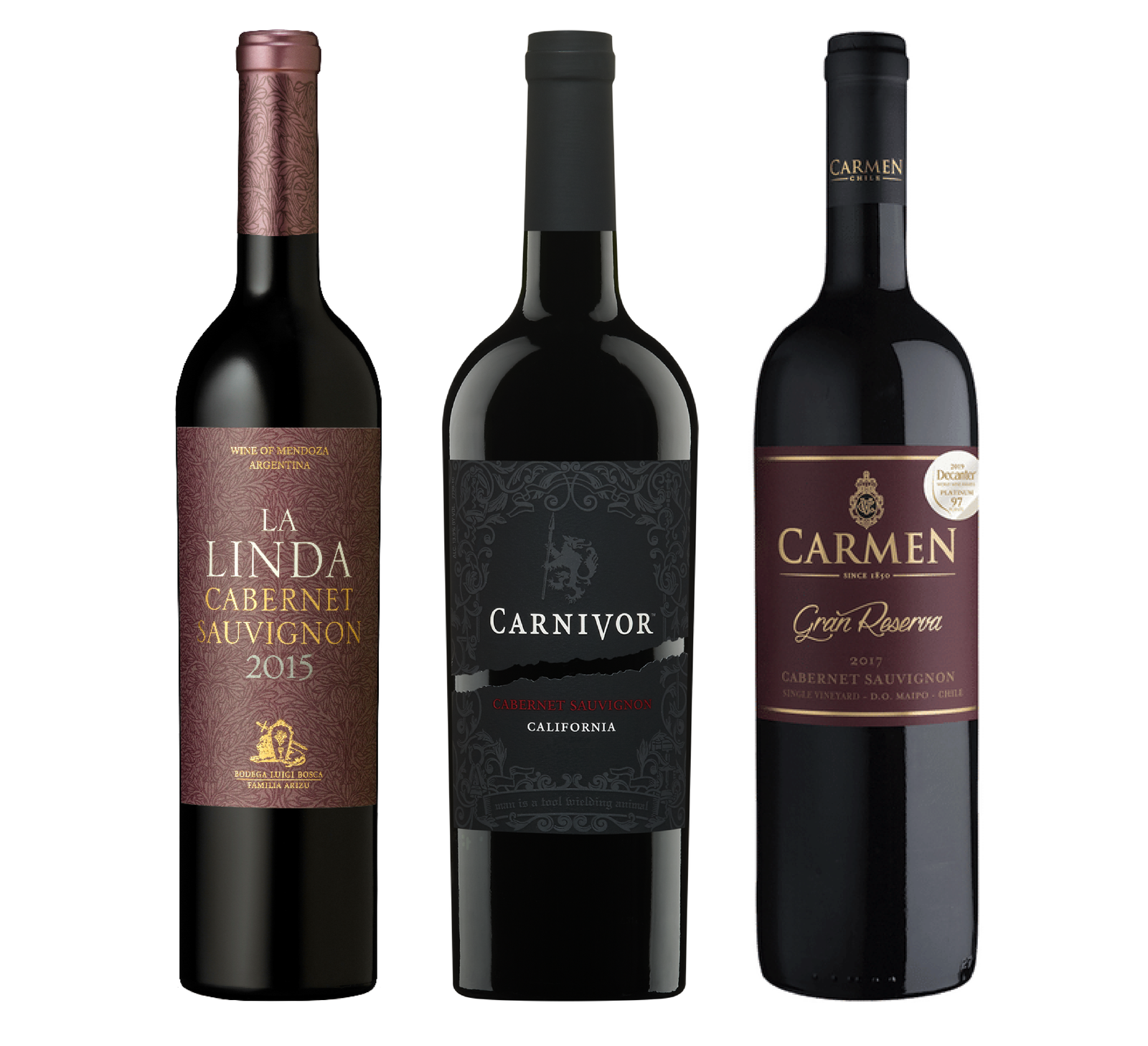 Cabernet Sauvignon 3 pack value