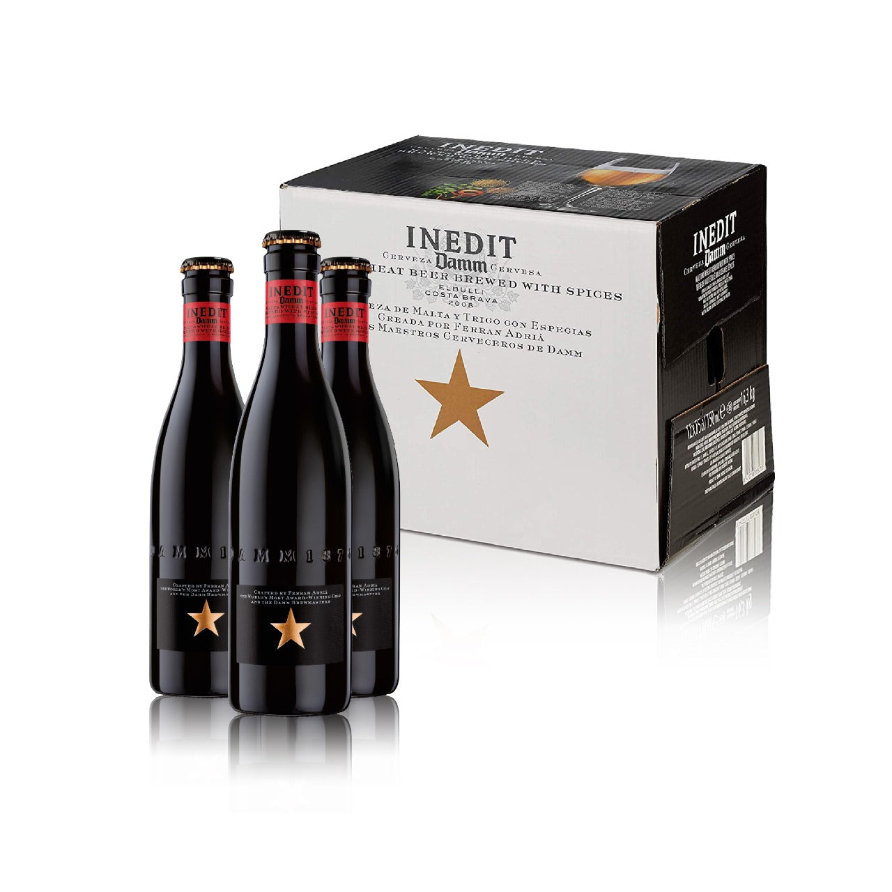 Inedit Blanco Cerveza Inedit Botella Caja (24x330ml) - UVA Tienda de vinos