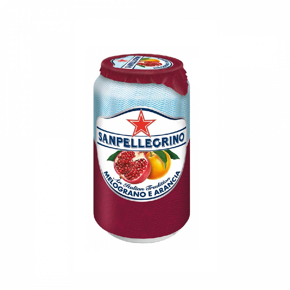 Pellegrino Melograno e Arancia de 330 ml 6 pack