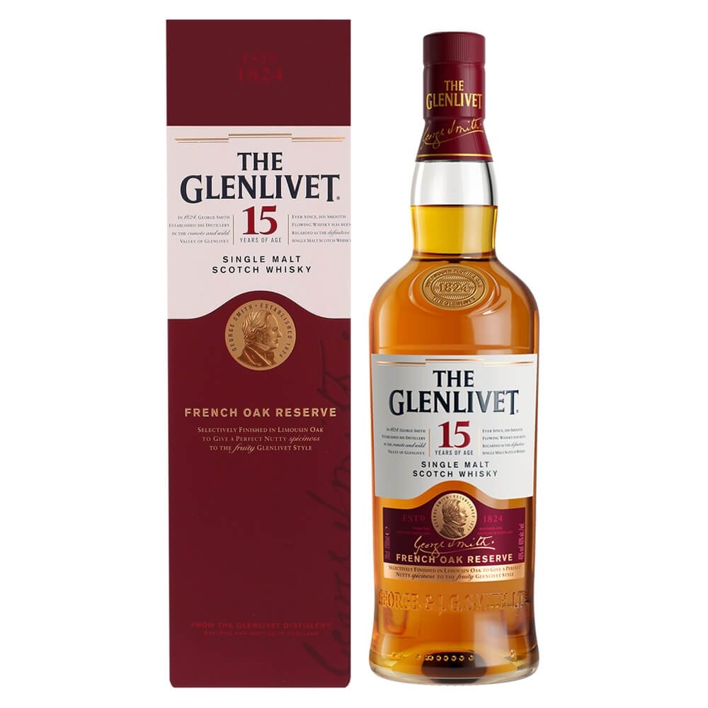 Glenlivet 15 (750ml) - UVA Tienda de vinos