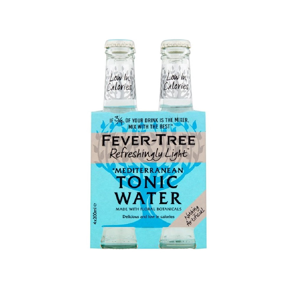 Fever Tree Mediterranean Tonic Pack de 4