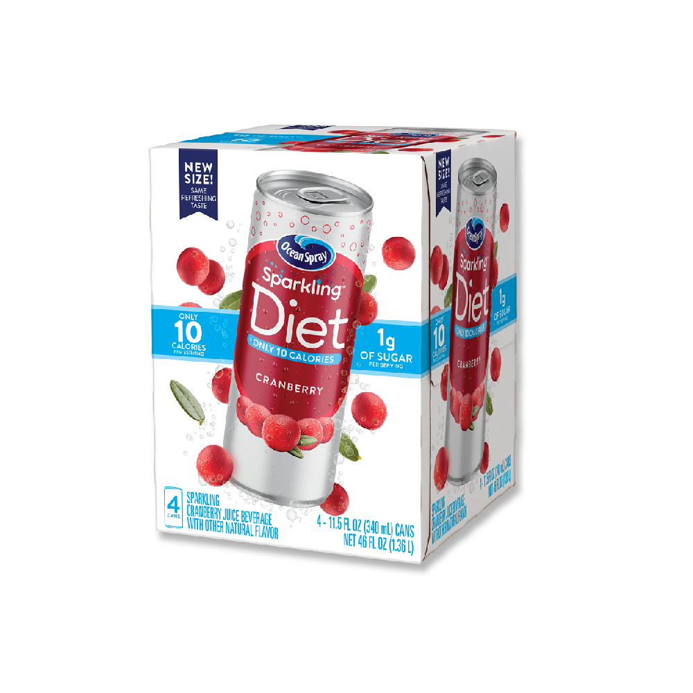 Ocean Spray Diet Sparkling  4-Pack