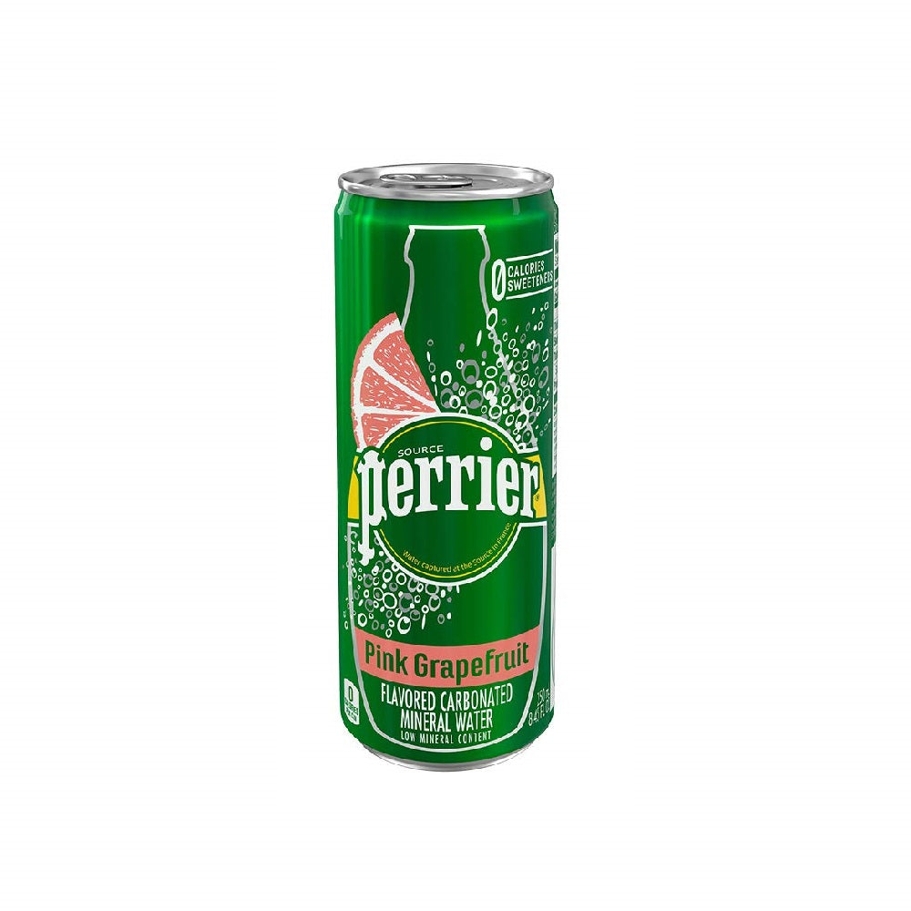 Perrier Slim Can Grapefruit 250ml 10 pack