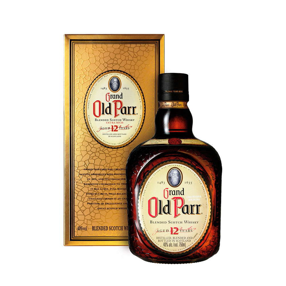Old Parr 12 años (750ml) - UVA Tienda de vinos